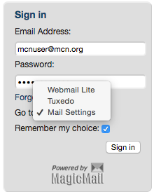 Webmail Login